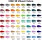 Gouache Paint Set, 56 Colors x 30 ml Jelly Cup Design in a Carrying Case, Non Toxic Gouache Paint for Canvas and Paper, Perfect for Artists, Students, and Beginners